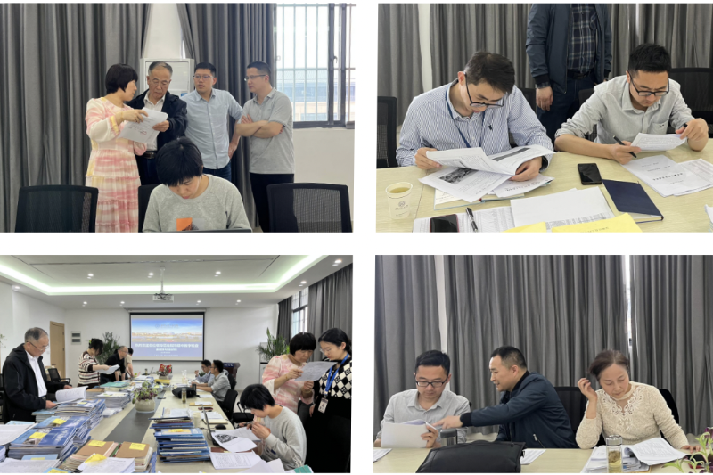 图为学校检查组检查教学材料.png
