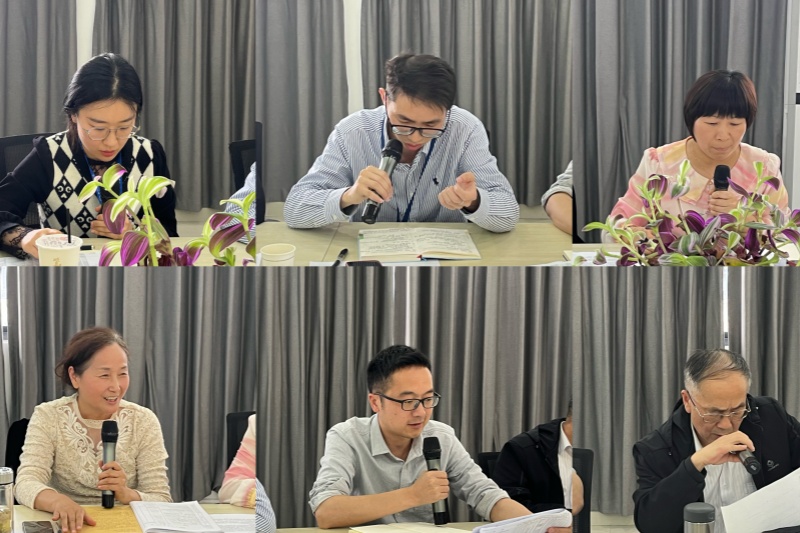 图为学校检查组汇报检查情况.jpg
