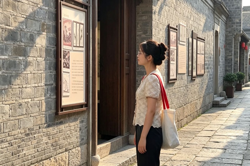 图为 指导老师鲍翠翠走访.jpg