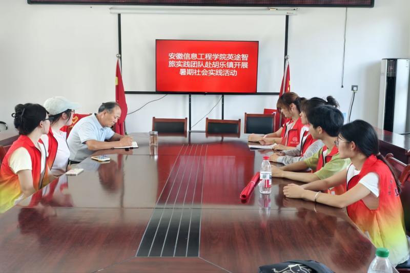 图为 队员和村镇干部座谈敲定实践方案.jpg