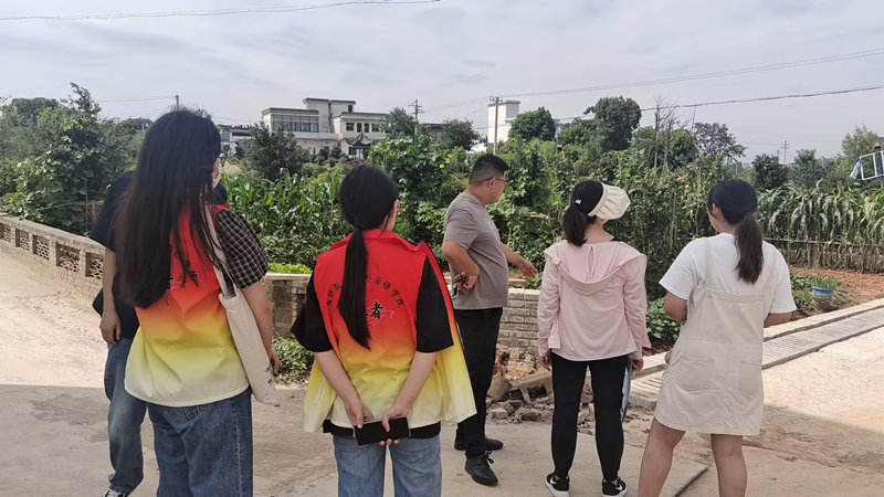 图为志愿者们实地调研走访.jpg